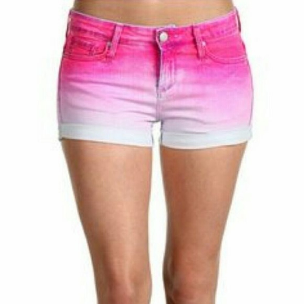Juicy couture ombré jean shorts 26